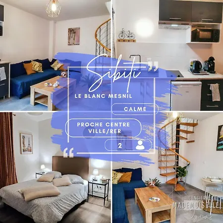 Appartement Sibiti, 2 Pièces à 20 Minutes De Paris Le Blanc-Mesnil